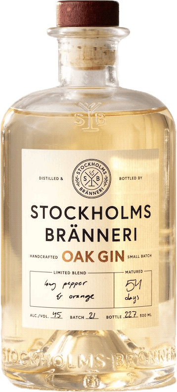 AB Stockholms Bränneri Oak Gin Långpeppar & Apelsin