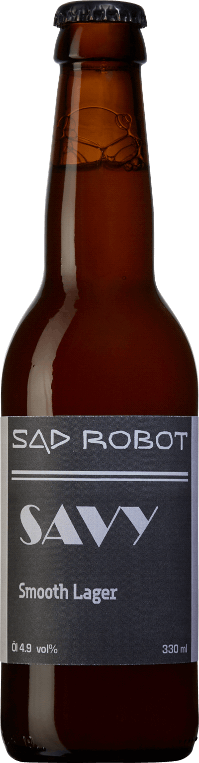 Sad Robot Savy Smooth Lager