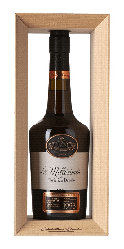 Les Millésimés de Christian Drouin Calvados Sauterne double maturation, 1993