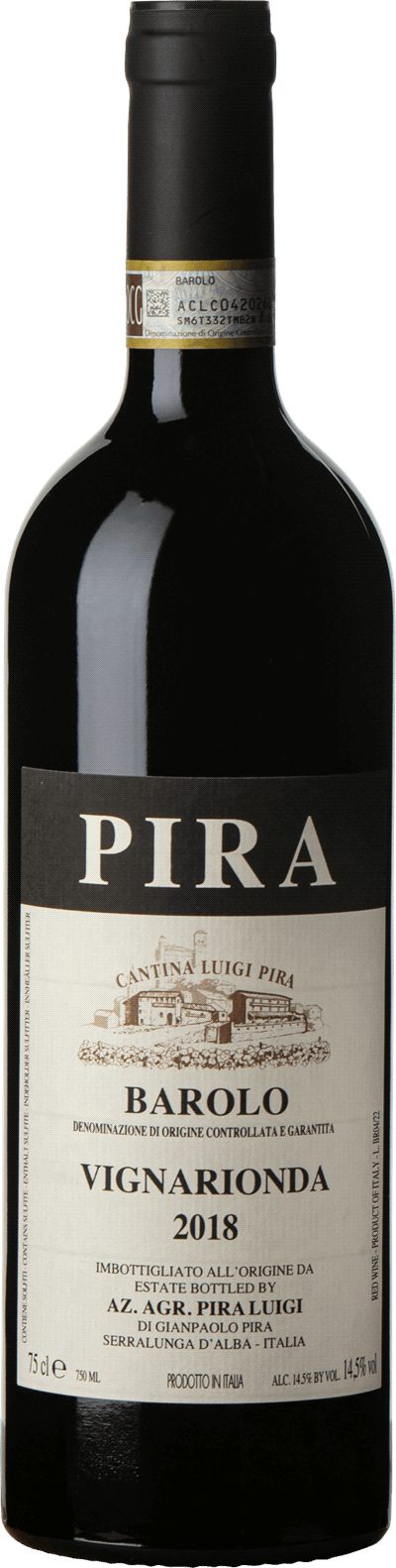 Barolo Vigna Rionda Luigi Pira, 2018