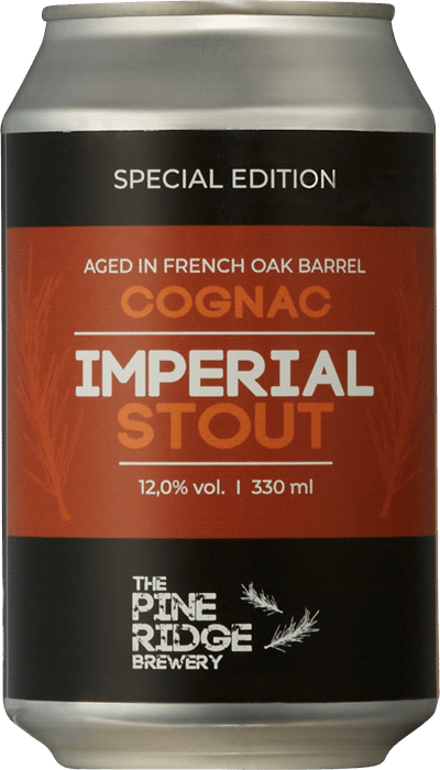 The Pine Ridge Brewery Special Edition Imperial Stout Cognac Barrel Aged