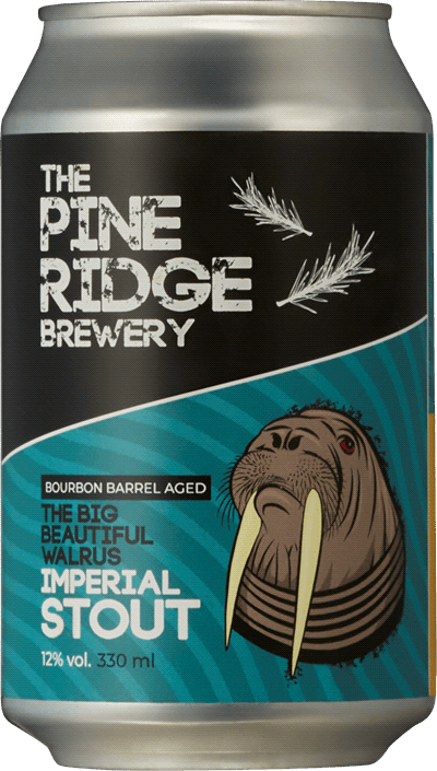The Pine Ridge Brewery Barrel Aged The big Walrus Imperial Stout