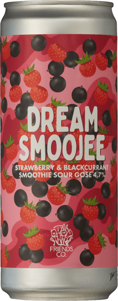 Friends Dream Smoojee Strawberry & Blackcurrant Sour Gose