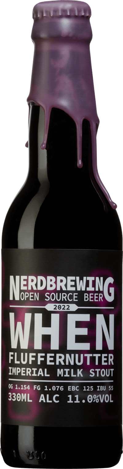 Nerdbrewing When Fluffernutter Imperial Milk Stout