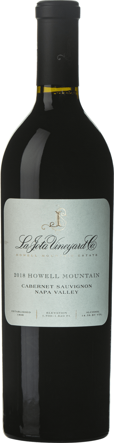 Howell Mountain Cabernet Sauvignon La Jota Vineyards, 2018