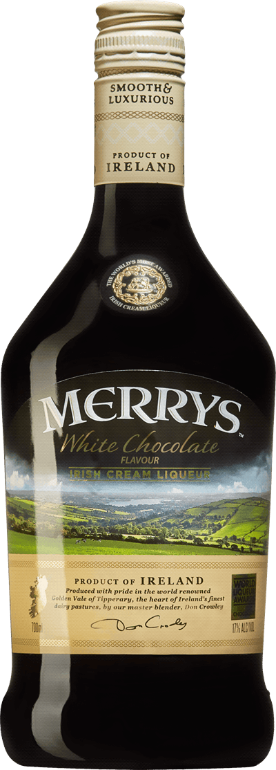Merrys White Chocolate Irish Cream Liqueur