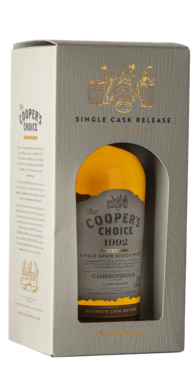 Cameronbridge Single Grain 30 Years Old Cooper´s Choice