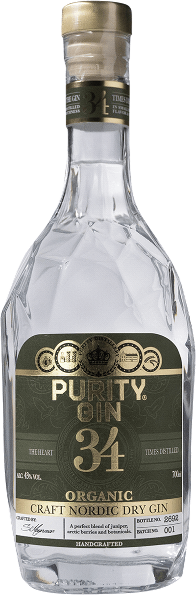 Purity Gin Craft Nordic Dry Organic Gin