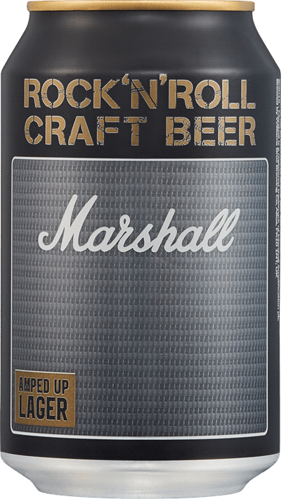 Rock 'N' Roll Craft Beer Marshall  Amped Up Lager