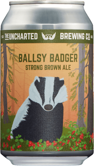 The Uncharted Brewing Company Ballsy Badger