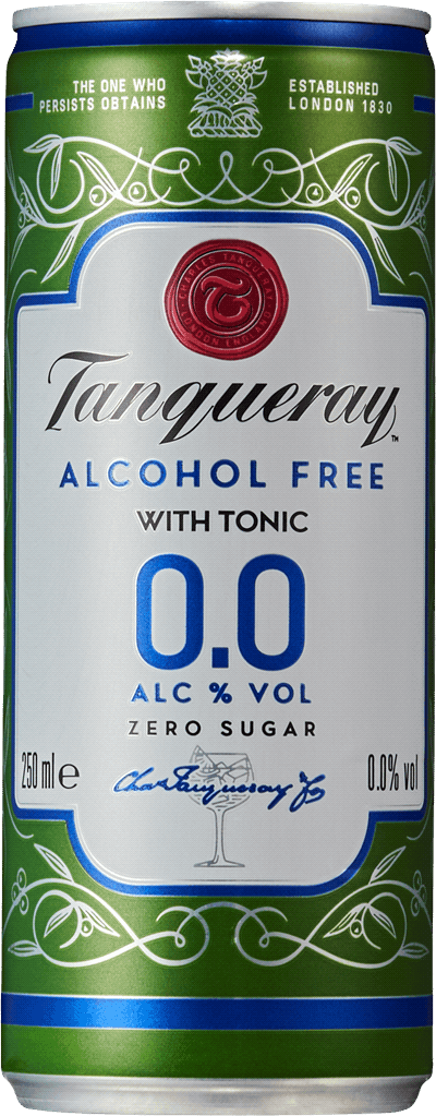 Tanqueray Tonic Zero Sugar Alcohol Free