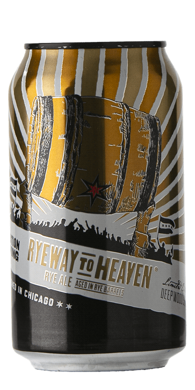 Revolution Brewing Ryeway To Heaven, Rye ale Barrel aged