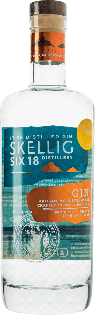 Skellig Six18 Pot Still Gin