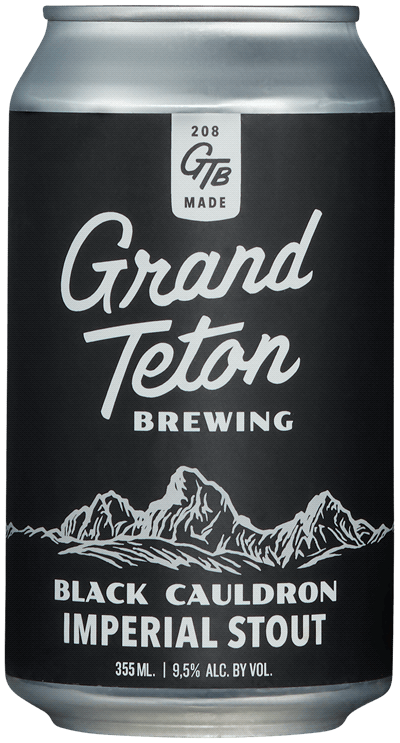 Grand Teton Black Cauldron Imperial Stout