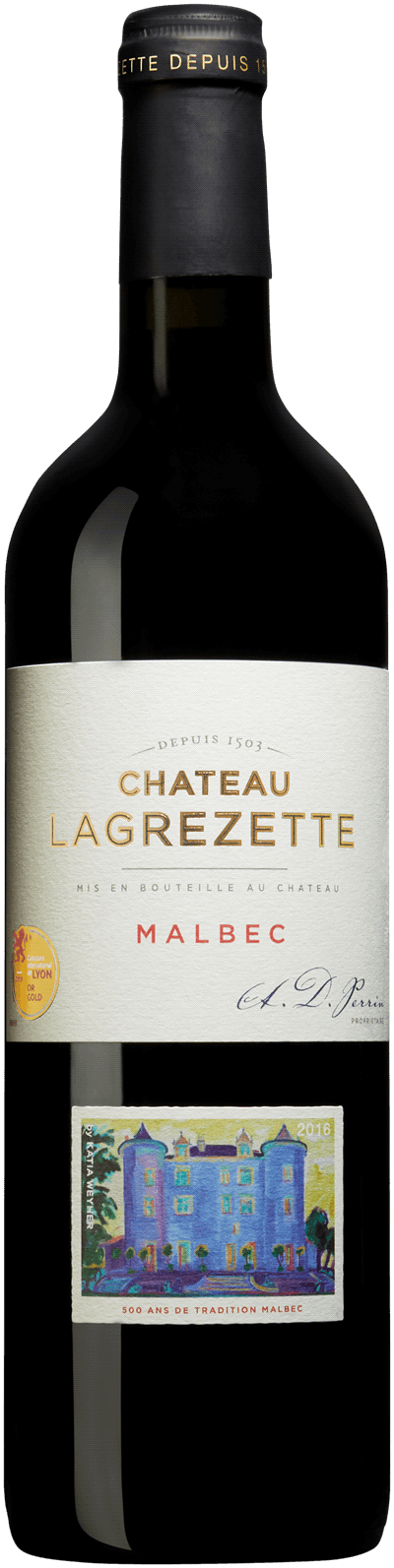 Château Lagrezette Malbec, 2016