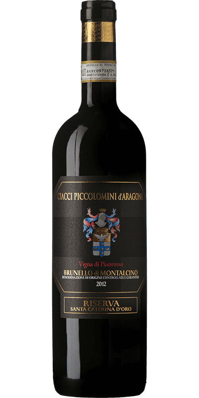 Brunello di Montalcino Pianrosso Riserva Ciacci Piccolomini, 2012