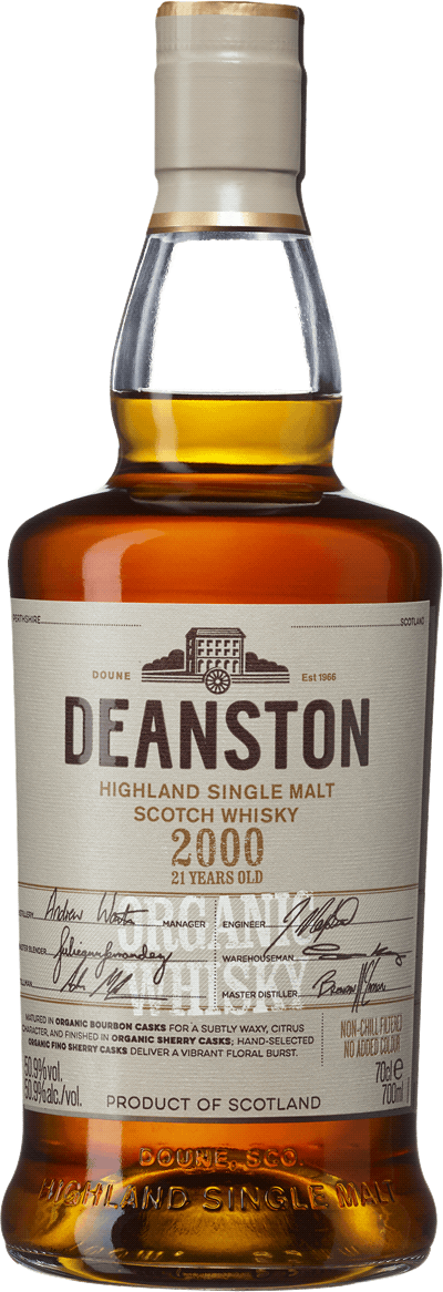 Deanston  21 Years  2000 Organic Whisky