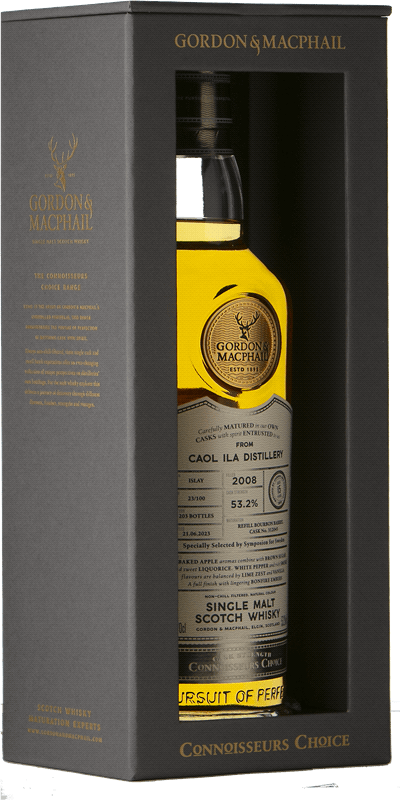 Caol Ila Bourbon Barrel Selected by Symposion 15 Years, 2008
