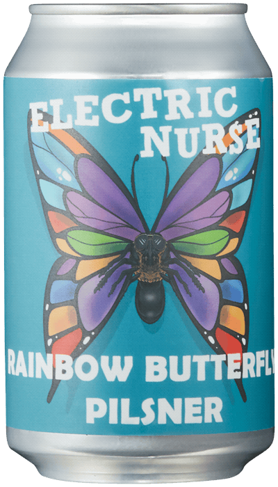 Electric Nurse Rainbow Butterfly Pilsner