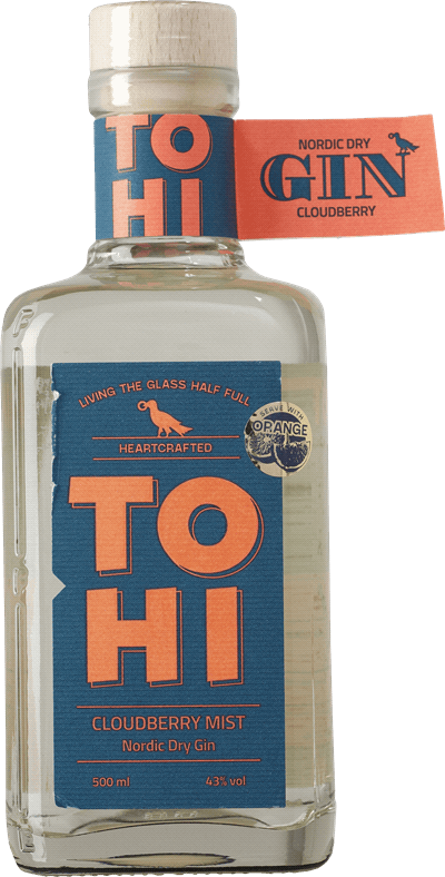 TOHI Nordic Dry Gin Cloudberry Mist