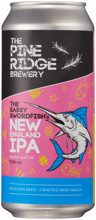 The Pine Ridge Brewery The Sassy Swordfish`s New England IPA