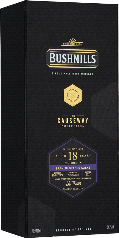 Bushmills Causeway Collection 18 Years