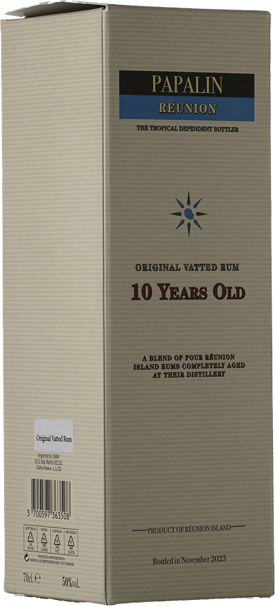 Papalin Original Vatted Rum 10 Years Old