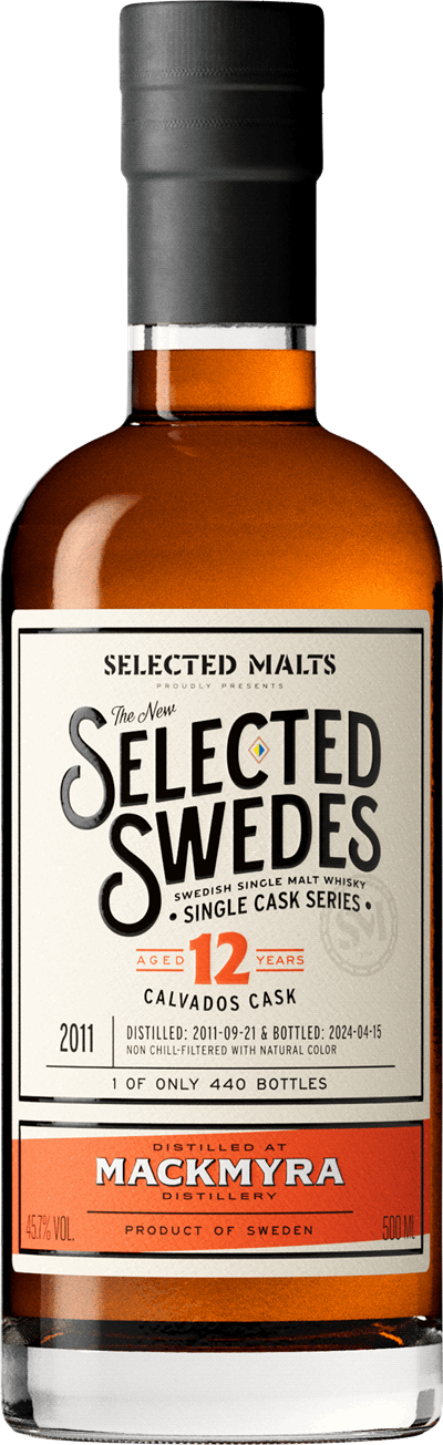 Selected Swedes Mackmyra Calvados Cask 12 Years