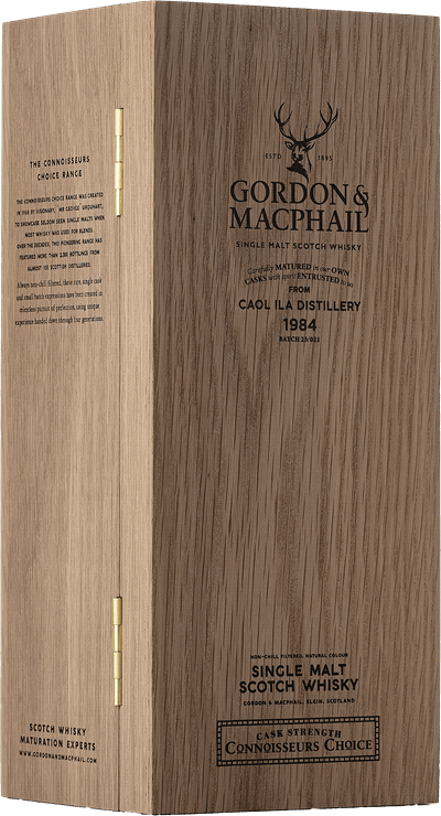 Gordon & MacPhail Caol Ila 1984 American Hogshead, Connoisseurs Choice 38 Years Old