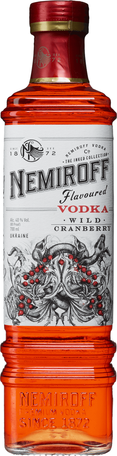 Nemiroff Flavoured Wild Cranberry Vodka