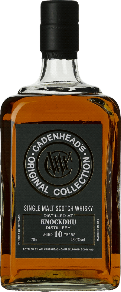 Knockdhu Bourbon & Fino Cask Matured Cadenhead´s 10 Years