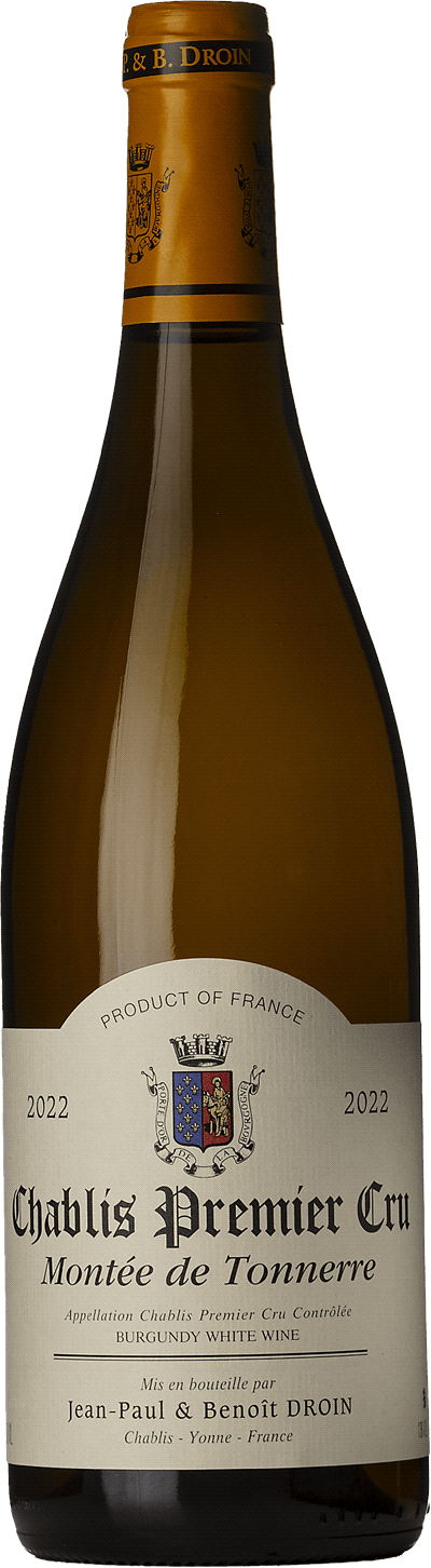 Chablis premier cru Monte de Tonnerre Jean-Paul & Benoît Droin, 2022