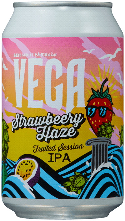 Vega Bryggeri Strawbeery Haze Fruited IPA