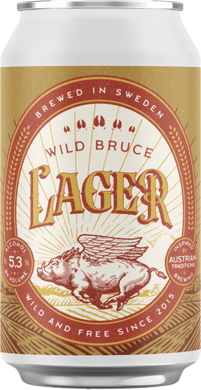Wild Bruce Lager