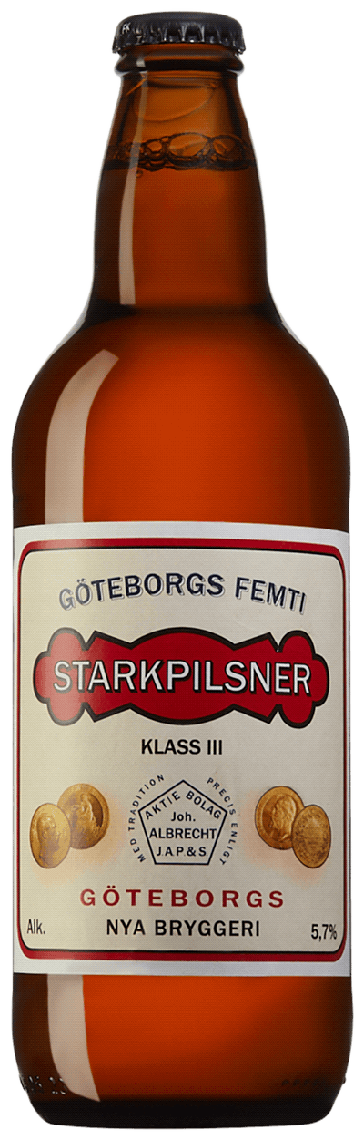 Göteborgs Nya Bryggeri Femti Starkpilsner