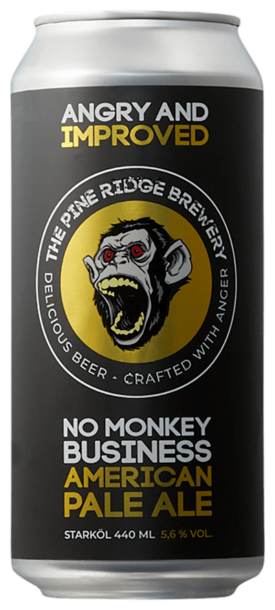 The Pine Ridge Brewery No Monkey Business APA