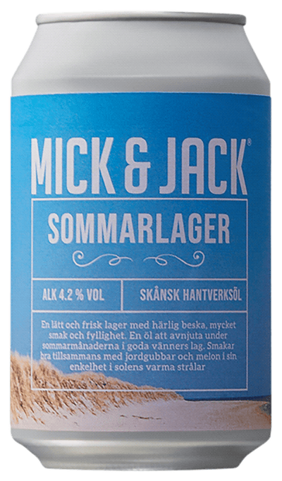 Mick & Jack Sommarlager Skånsk hantverksöl
