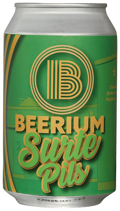 Beerium Kraftölsbryggeri Surte Pils
