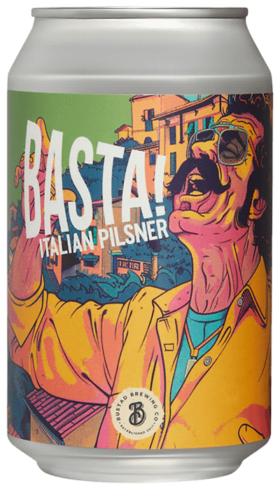 Bustad Brewing BASTA! Italian Pilsner