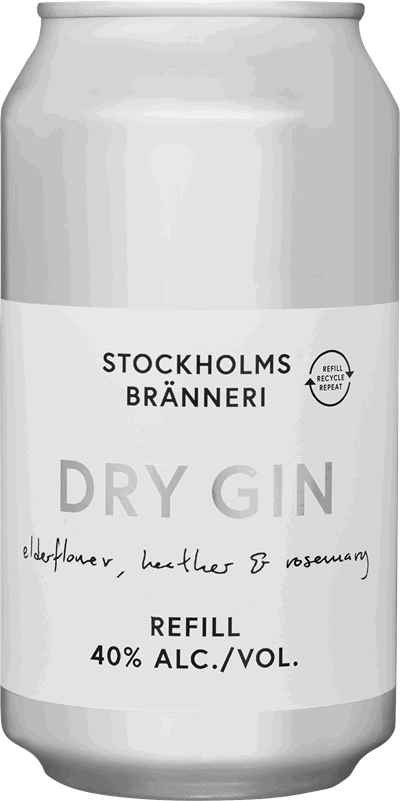 Dry Gin refill Stockholms Bränneri