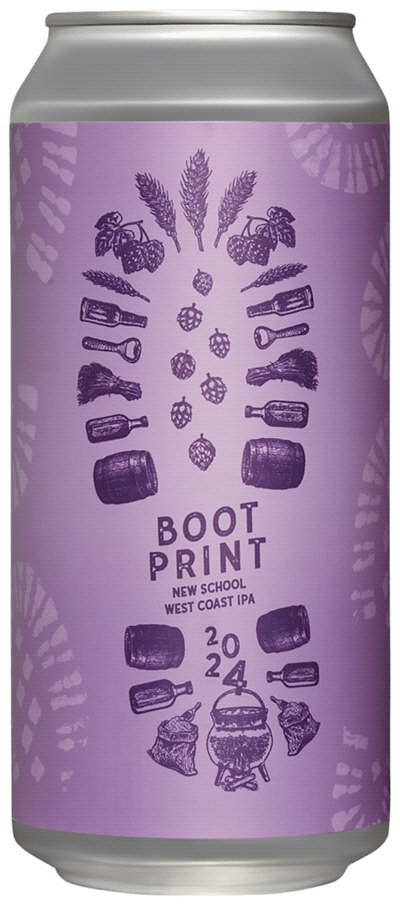 Hop Notch Brewing Boot Print New School West Coast IPA, 2024