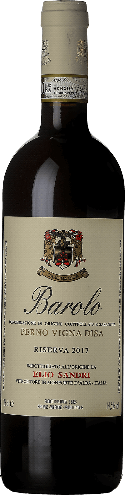 Barolo Perno Riserva Vigna Disa, Elio Sandri, 2017