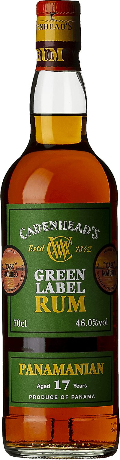 Cadenhead´s Rum Panamanian Green Label 17 Years