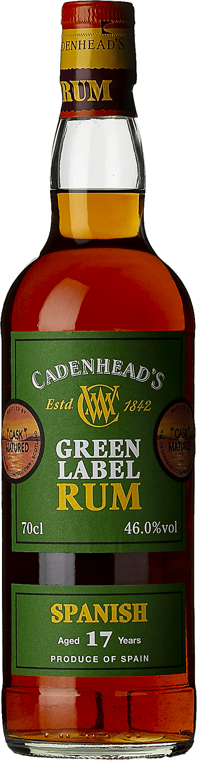 Cadenhead´s Rum Spanish Green Label 17 Years, 2007