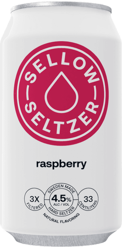 Sellow Hard Seltzer Raspberry