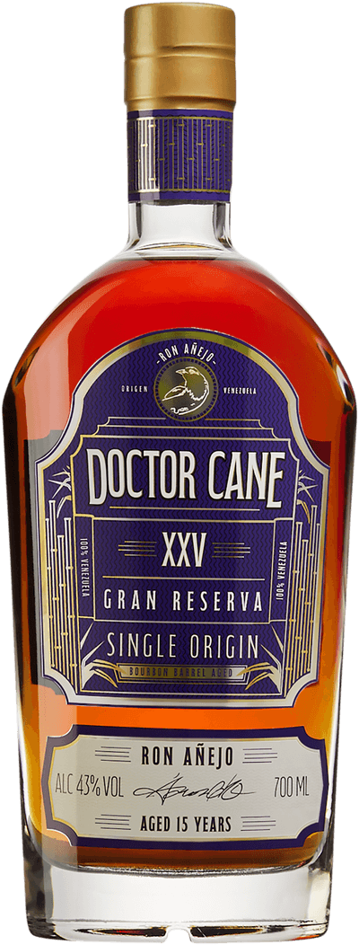 Doctor Cane Premium Dark Rum 15 Years