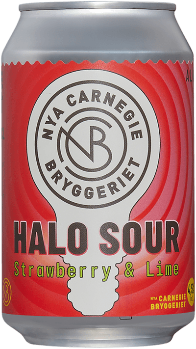 Nya Carnegiebryggeriet Halo Sour Strawberry & Lime