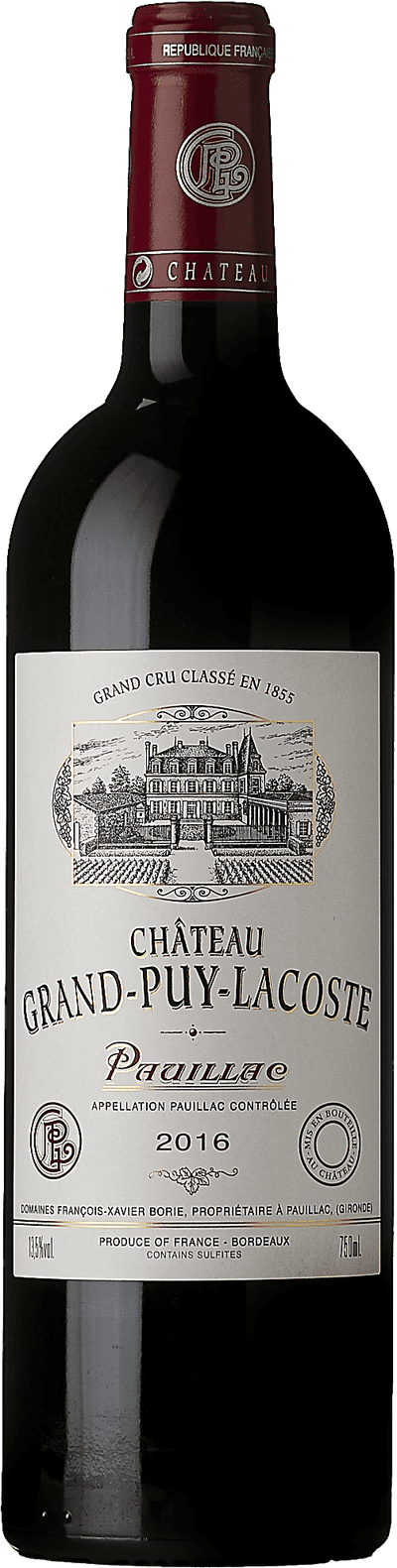 Château Grand Puy Lacoste , 2016