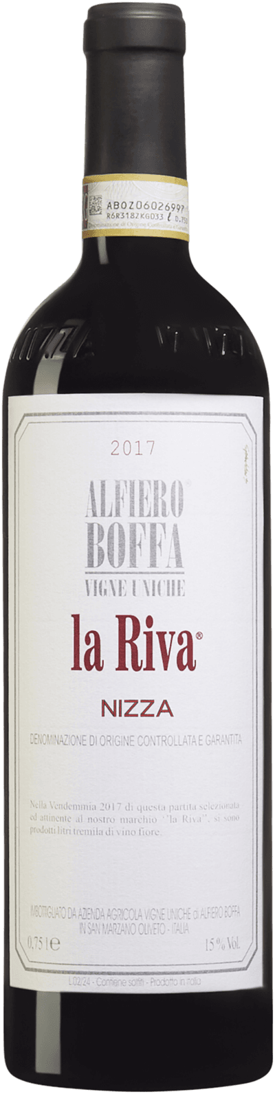 Barbera d'Asti Nizza La Riva Alfiero Boffa