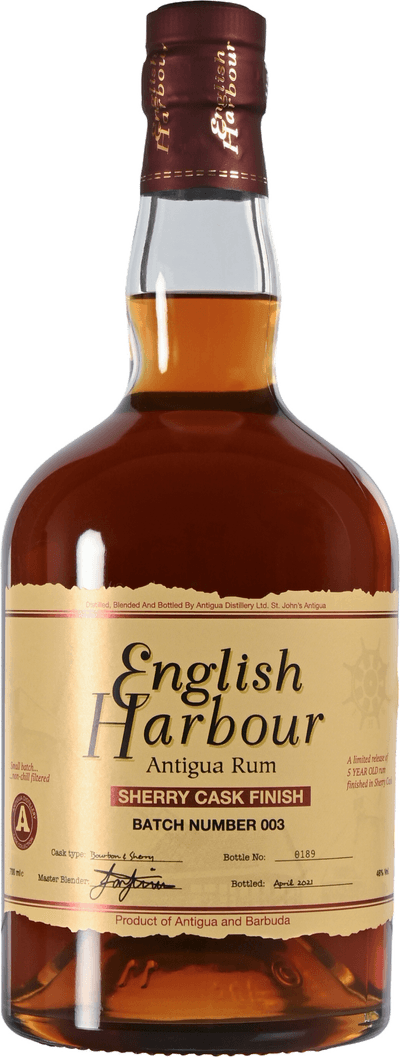 English Harbour Rum Sherry Cask Finish